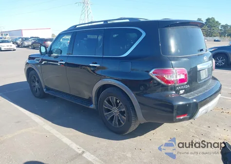 2018 Nissan Armada Platinum z USA, uszkodzony, nr VIN JN8AY2NF3JX300344